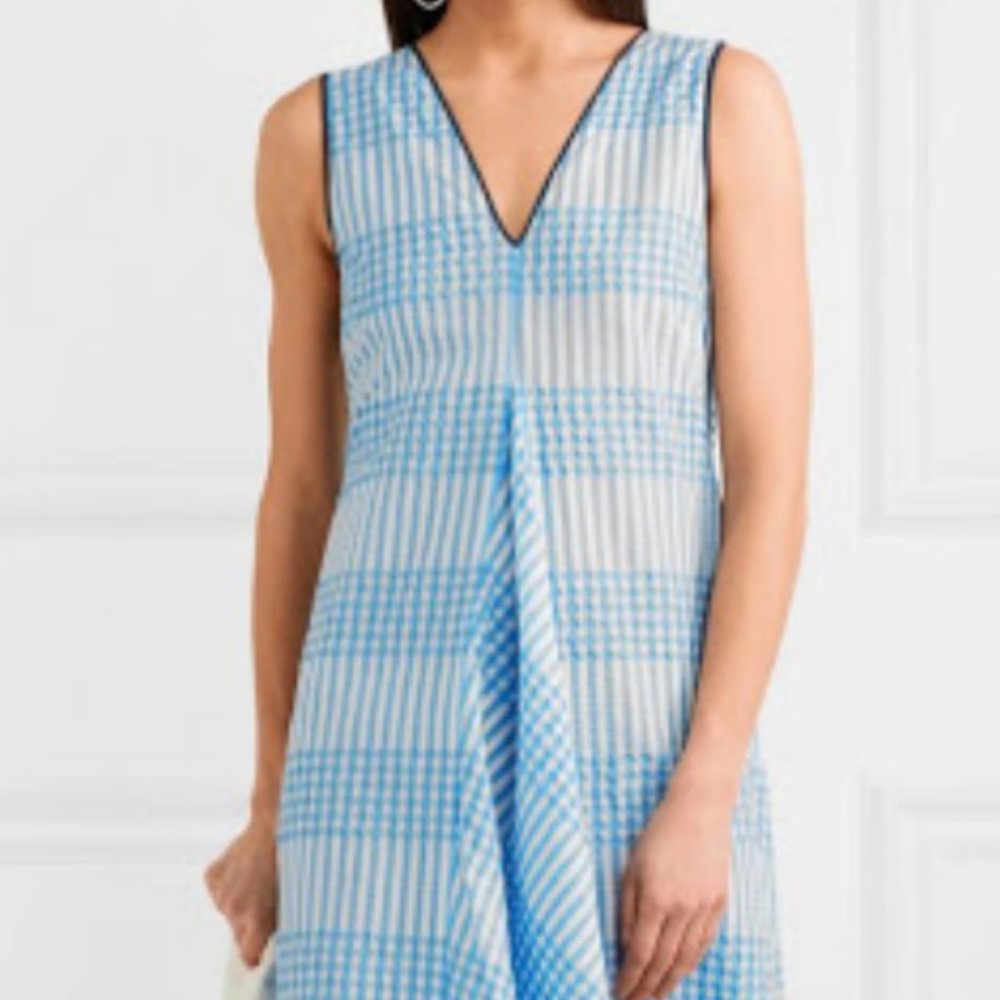 Ganni Seersucker Dress